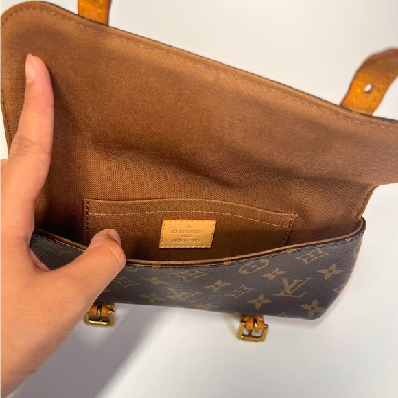 Louis Vuitton Brown Monogram Shoulder Bag - Picture 3 of 3
